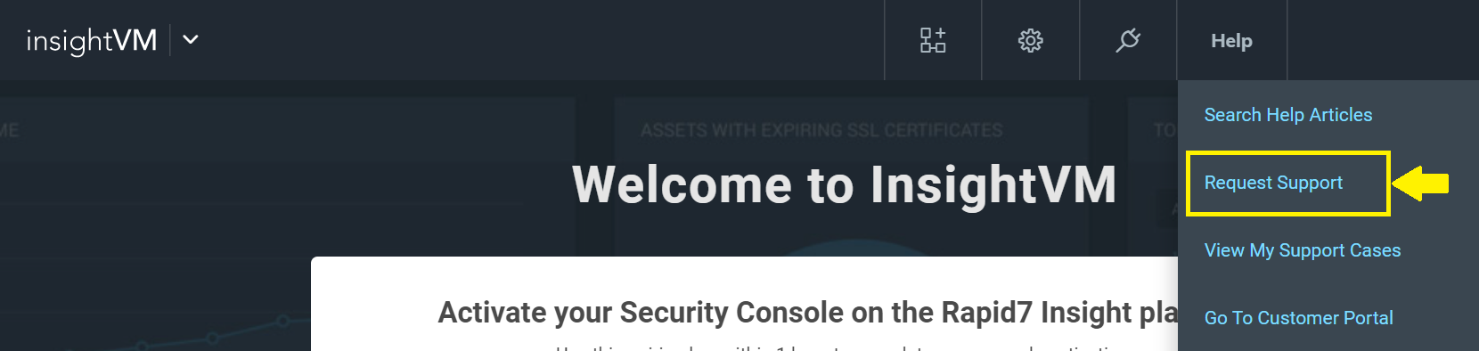 平台请求支持链接